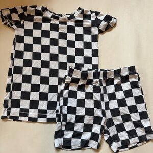Angel Dear Checkered Short Set